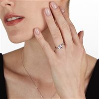 Ringe Ama Dame Virtuosa in Weißgold Diamante Lab Grown 0.51 Ct AMA-AN-1012-72-,51 - AMA-AN-1012-72-,51